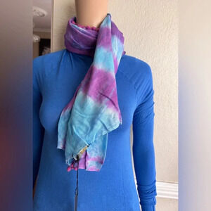 GYPSY 05 MULTI USED SCARVES. TIE DYE COLORS